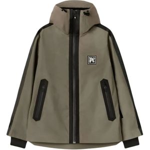 Palm Angels, Heren, Sport, Grijs, Maat: M Spandex,