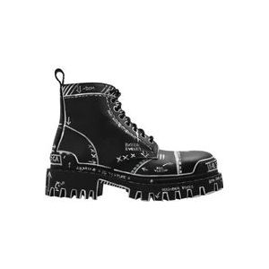 Balenciaga ‘Strike’ ankle boots , Black , Heren , Maat: 40 EU