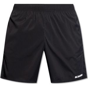 Jil Sander, Heren, Badkleding, Zwart, Maat: L