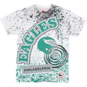 Mitchell & Ness, Heren, Tops, Veelkleurig, Maat: M Katoen,