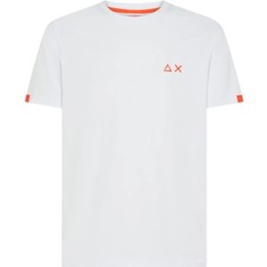 Sun68, Heren, Tops, Wit, Maat: S Jersey,