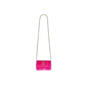 Versace Cross Body Tas , Pink , Dames , Maat: ONE Size