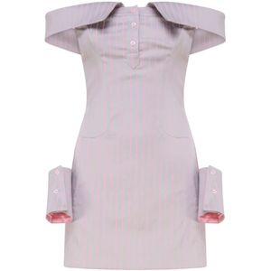 Poster Girl, Dames, Jurken, Roze, Maat: XS Katoen,