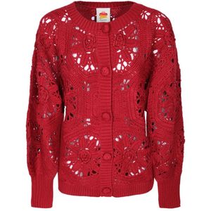 Farm Rio, Dames, Truien, Rood, Maat: XS