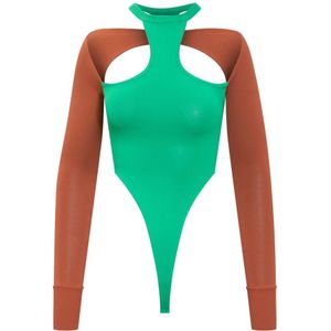 Alessandro Vigilante, Dames, Tops, Groen, Maat: XS