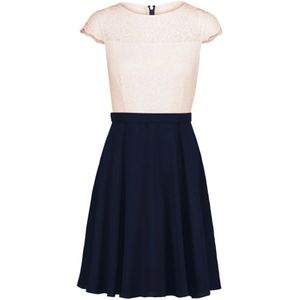 vera mont, Dames, Jurken, Blauw, Maat: 2XS Chiffon,