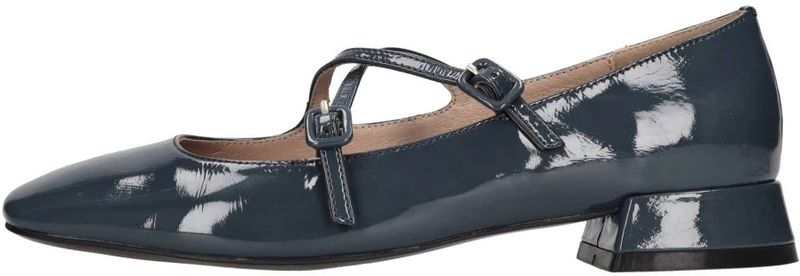 Bibi Lou - Cardiff - Damesloafers - Grijsblauw - Lakleer