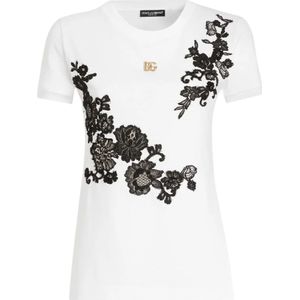 Dolce & Gabbana, Dames, Tops, Wit, Maat: XS