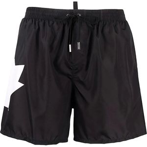 Dsquared2, Heren, Badkleding, Zwart, Maat: XS