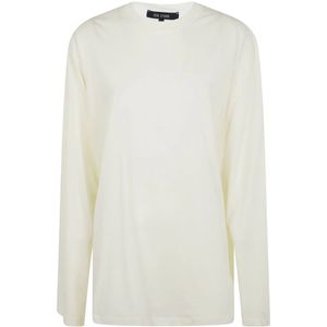 Sofie D'hoore, Dames, Tops, Wit, Maat: S Katoen,