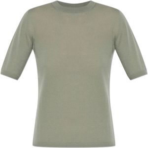 Max Mara, Dames, Truien, Groen, Maat: XS Wol,