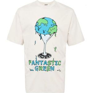 Msgm, Heren, Tops, Grijs, Maat: 2XS Jersey,