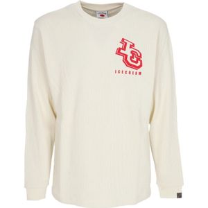 Icecream, Heren, Tops, Beige, Maat: M Katoen,