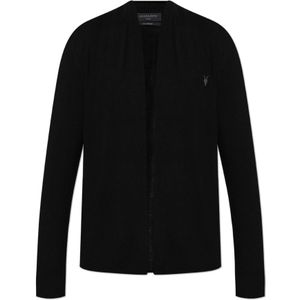 AllSaints, Heren, Truien, Zwart, Maat: L Wol,