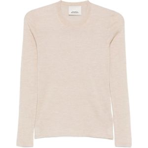 Isabel Marant, Dames, Truien, Beige, Maat: XS