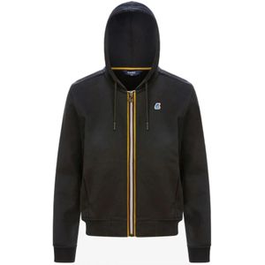 K-Way, Dames, Sweatshirts & Hoodies, Zwart, Maat: XL Fleece,