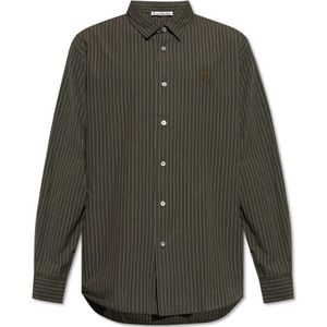 Acne Studios, Heren, Overhemden, Groen, Maat: XL Katoen,