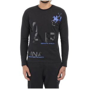 La Martina, Heren, Tops, Zwart, Maat: XL