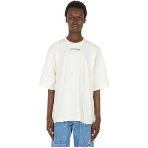 Lourdes, Heren, Tops, Beige, Maat: M Katoen,