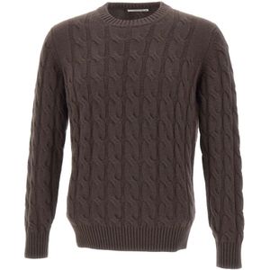 Kangra, Heren, Truien, Bruin, Maat: S Kasjmier,