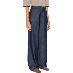 Calvin Klein, Dames, Broeken, Blauw, Maat: W29 Denim,