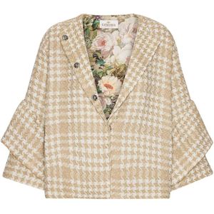 Karmamia, Dames, Jassen, Beige, Maat: ONE Size