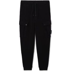 Ma.strum, Heren, Broeken, Zwart, Maat: S Katoen,