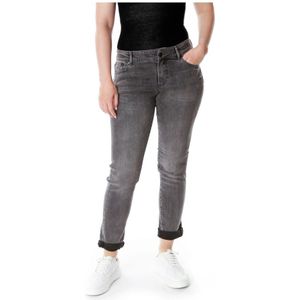 Denham, Dames, Jeans, Grijs, Maat: W26 L30 Denim,