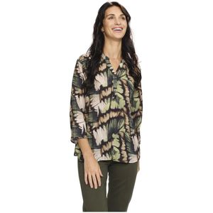 2-Biz, Dames, Blouses & Shirts, Veelkleurig, Maat: S Viscose,