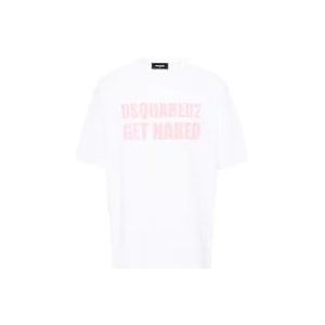 Dsquared2 T-Hemden , White , Heren , Maat: 3XL
