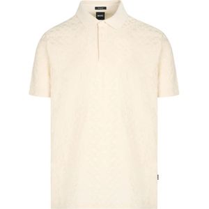 Hugo, Heren, Tops, Beige, Maat: M Katoen,