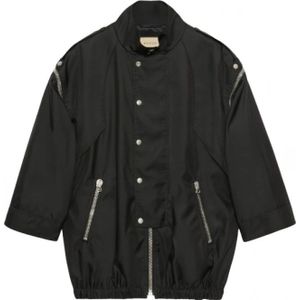 Gucci, Heren, Jassen, Zwart, Maat: XL Katoen,