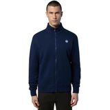 North Sails Logo Sweatshirt Met Rits