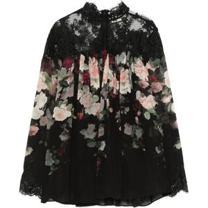 Zimmermann, Dames, Blouses & Shirts, Zwart, Maat: S Zijde,