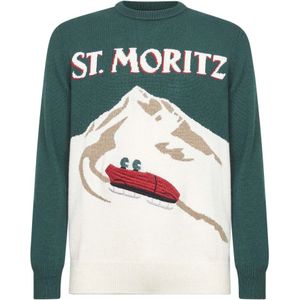 MC2 Saint Barth, Heren, Truien, Veelkleurig, Maat: M Wol,