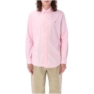 Ralph Lauren, Heren, Overhemden, Roze, Maat: XL Katoen,