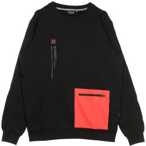 Dolly Noire, Heren, Sweatshirts & Hoodies, Zwart, Maat: XL Katoen,