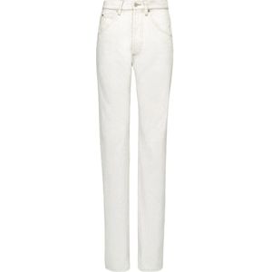 Maison Margiela, Dames, Jeans, Wit, Maat: W25 Denim,