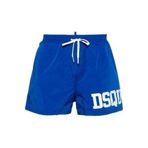 Dsquared2 Beachwear , Blue , Heren , Maat: L