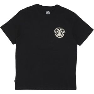 Element, Heren, Tops, Zwart, Maat: M Katoen,