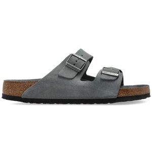 Birkenstock - Arizona - Sandalen - Zacht Nubuckleer - Flexibele Zool