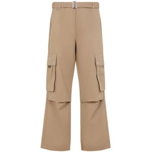 Jacquemus, Heren, Broeken, Bruin, Maat: L Katoen,