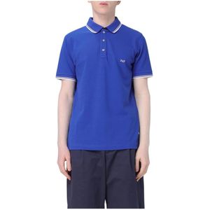 Fay, Heren, Tops, Blauw, Maat: S