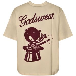 Gcds, Heren, Tops, Beige, Maat: L