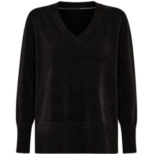 Rrd, Dames, Truien, Zwart, Maat: M Poliester,