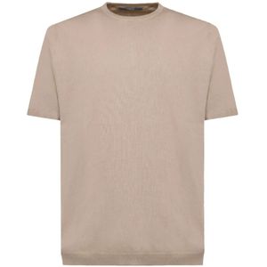 People of Shibuya, Heren, Tops, Beige, Maat: 2XL Katoen,