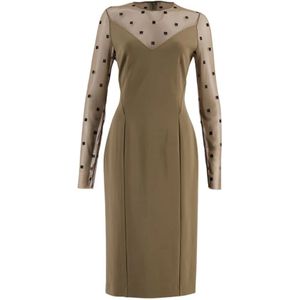 Givenchy, Dames, Jurken, Groen, Maat: M Viscose,