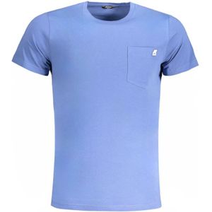 K-Way, Heren, Tops, Blauw, Maat: M