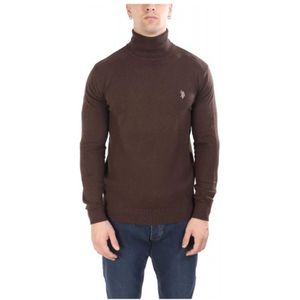U.s. Polo Assn., Heren, Truien, Bruin, Maat: M Nylon,