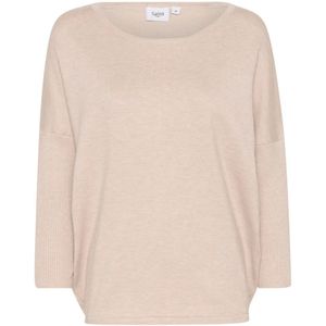 Saint Tropez, Dames, Truien, Beige, Maat: S